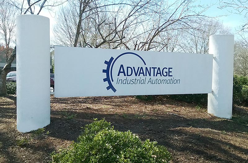 Adv Industrial Automation sign